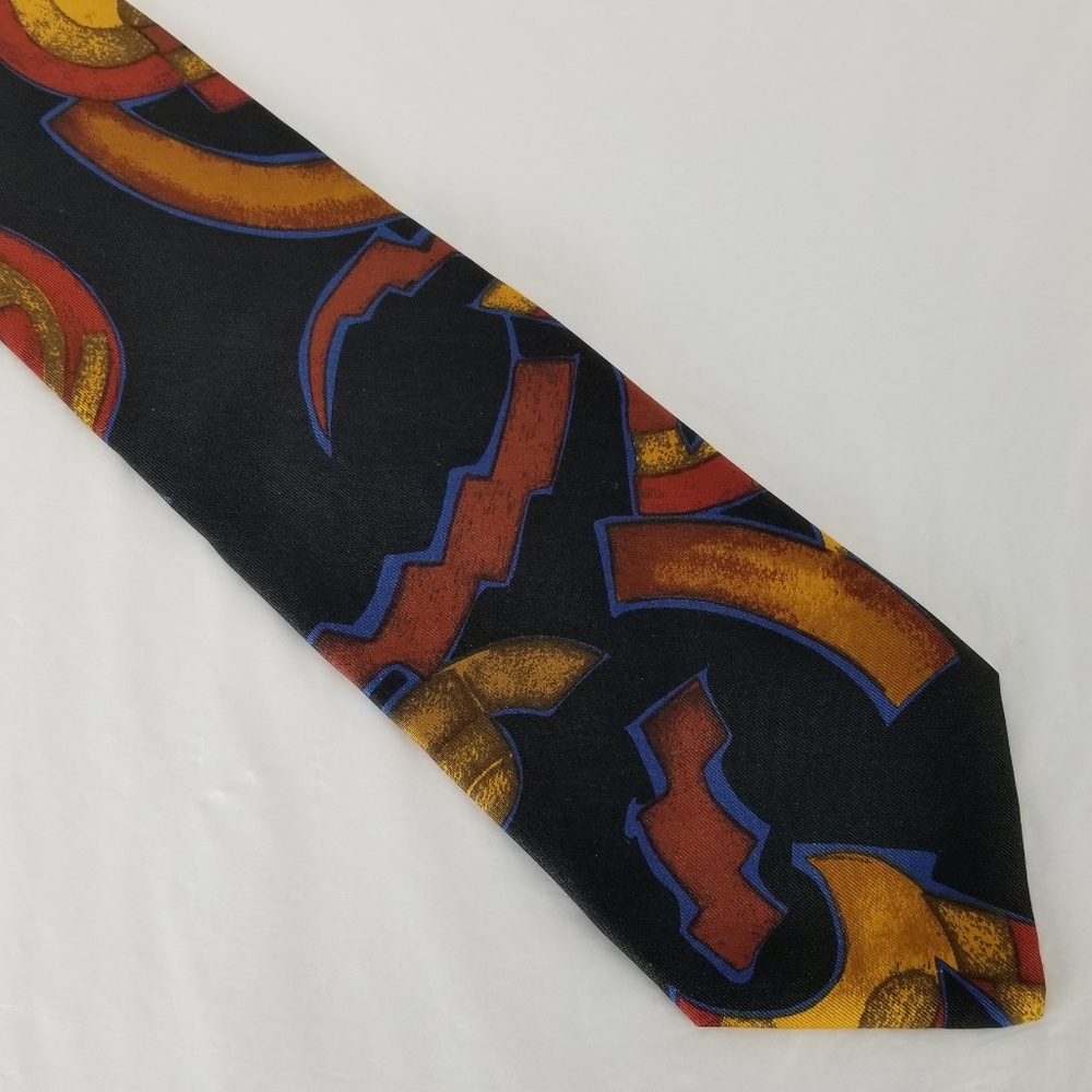 Prochownick geometric‎ abstract men tie